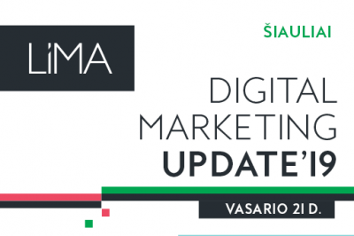 Digital Marketing Update'19. Šiauliai
