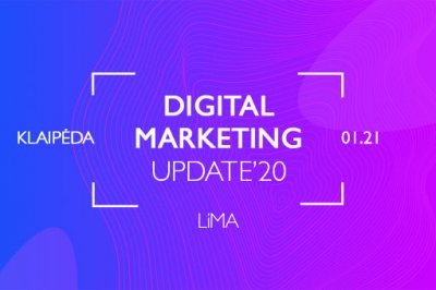 [trend] Digital Marketing Update'20. Klaipėda