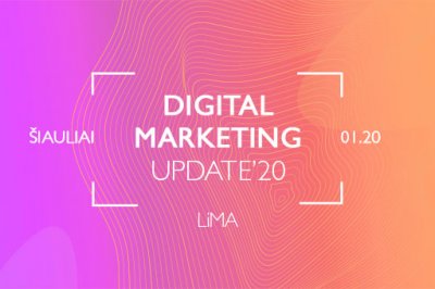 [trend] Digital Marketing Update'20. Šiauliai