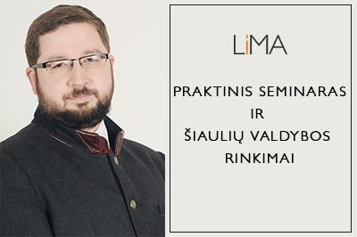 Praktinis seminaras apie duomenų apsaugą ir LiMA Šiaulių skyriaus valdybos rinkimai