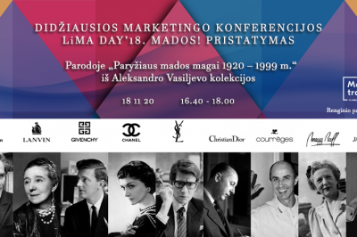 Ką marketingas ir mada turi bendro? Konferencijos LiMA DAY'18: MADOS! pristatymas