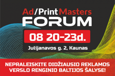 [LiMA rekomenduoja] AdPrint Masters Forum 2019