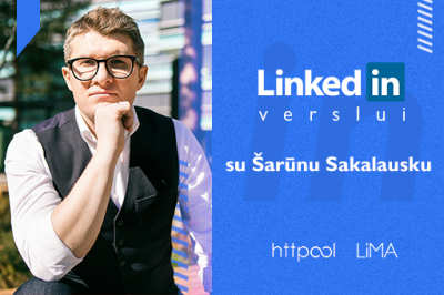 LinkedIn verslui su Šarūnu Sakalausku. Vilnius