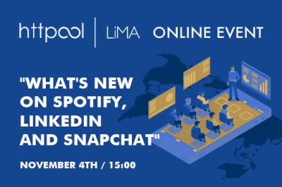 LiMA ONLINE: What's New on LinkedIn, Snapchat and Spotify