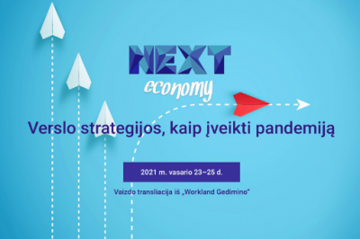 [LiMA REKOMENDUOJA] Virtuali verslo konferencija „Next Economy 2021“