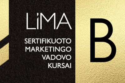 Sertifikuoto marketingo vadovo (LiMA B) kursai