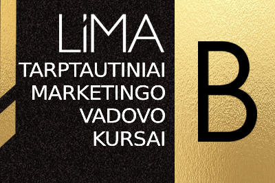 Sertifikuoto marketingo vadovo (LiMA B) kursai