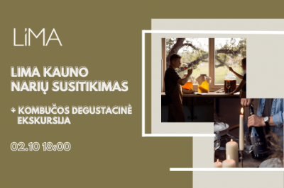 LiMA Kauno narių susitikimas + kombučos degustacinė ekskursija