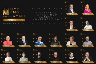 Marketingo vadovų konferencija LiMA CMO SUMMIT'22