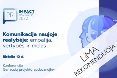 [LiMA REKOMENDUOJA] PR Impact Awards 2022