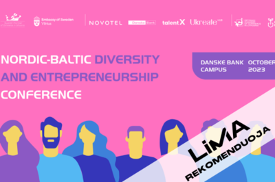 [LiMA REKOMENDUOJA] „Nordic-Baltic Diversity and Entrepreneurship“ konferencija