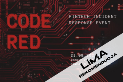 [LiMA REKOMENDUOJA] CODE RED - Fintech Incident Response Event