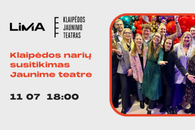 LiMA Klaipėdos narių susitikimas Jaunimo teatre