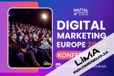 [LiMA REKOMENDUOJA] Digital Marketing Europe 2024