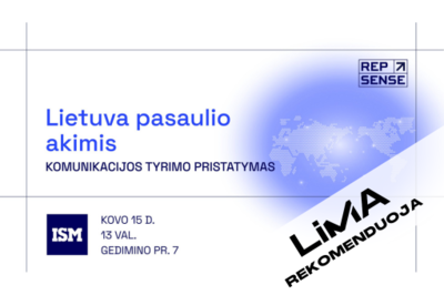 [LiMA REKOMENDUOJA] Lietuva pasaulio akimis: tyrimo pristatymas