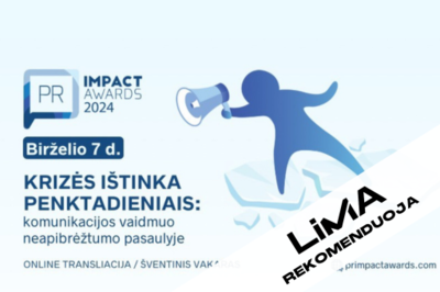 [LiMA REKOMENDUOJA] Konferencija PR Impact Awards 2024