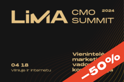 Renginio įrašas | LiMA CMO SUMMIT'24