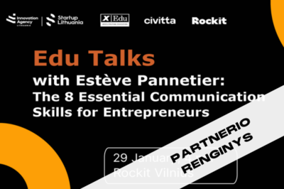 [PARTNERIO RENGINYS] Edu Talks: The 8 Essential Communication Skills for Entrepreneurs