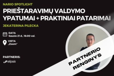 [PARTNERIO RENGINYS] Prieštaravimų valdymo ypatumai + praktiniai patarimai