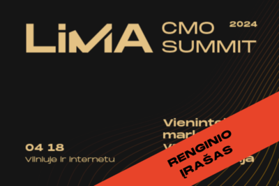 Renginio įrašas | LiMA CMO SUMMIT'24