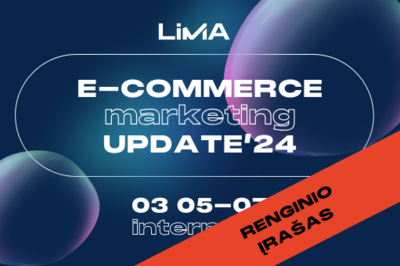 Renginio įrašas | 3 renginių ciklas E-COMMERCE MARKETING UPDATE'24