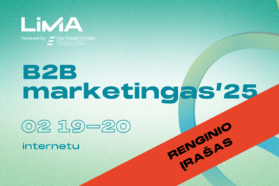 Renginio įrašas | B2B MARKETINGAS'25