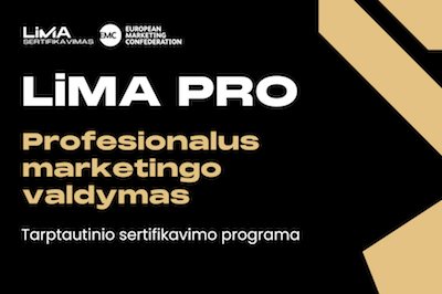 LiMA PRO: Profesionalus marketingo valdymo sertifikavimo kursai