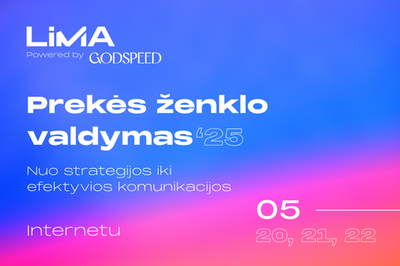 Prekės ženklo valdymas'25: nuo strategijos iki efektyvios komunikacijos
