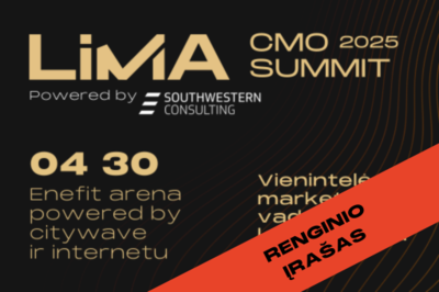 Konferencijos įrašas | LiMA CMO SUMMIT'25