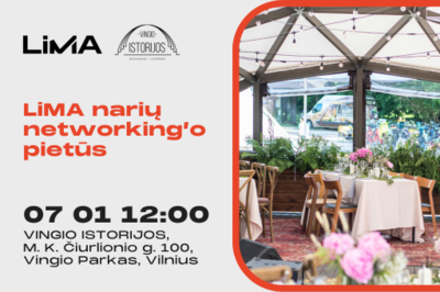LiMA Vilniaus skyriaus narių networking’o pietūs
