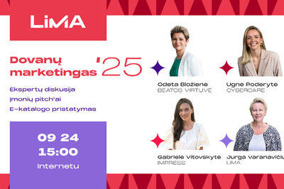 [Nemokamas] Dovanų marketingas'25: verslo dovanų idėjų pristatymas