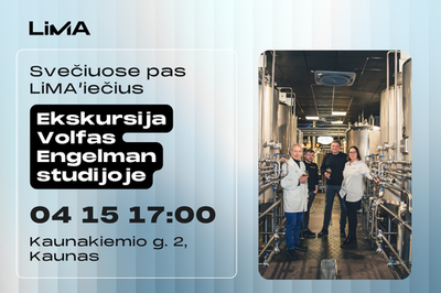 Svečiuose pas LiMA'iečius: Ekskursija Volfas Engelman studijoje