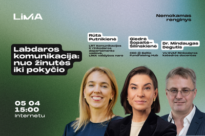 [Nemokamas] Labdaros komunikacija: nuo žinutės iki pokyčio